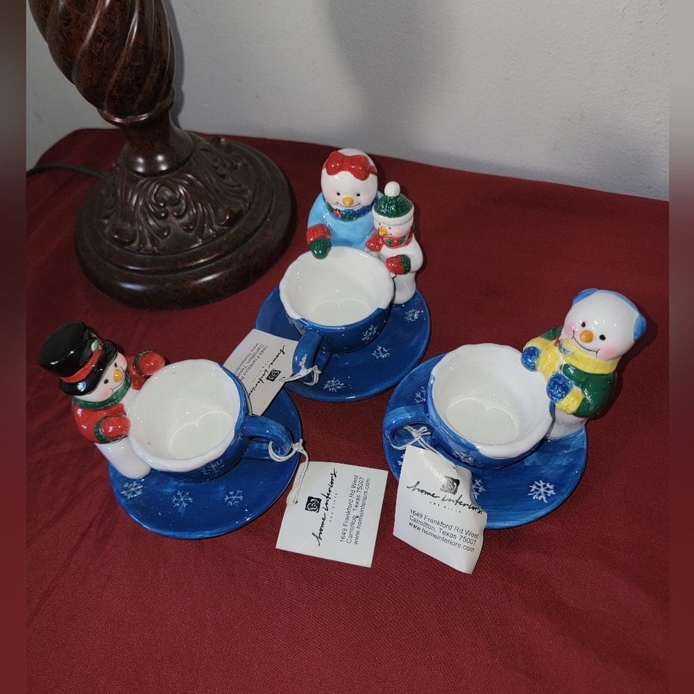Resin Snowman
